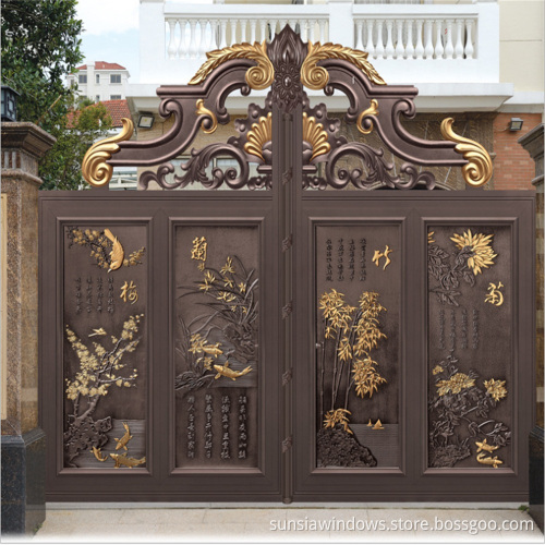 Aluminum Front Entry Gates